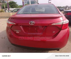 Toyota Corolla 2015 Red