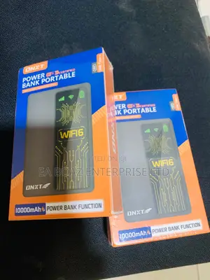 4g Lte 2 in 1 Wi-Fi 6 Certified Portable Power Bank + Wifi