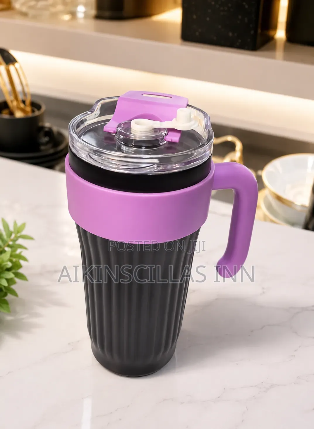 Style Insulated Cold/Hot Straw Cup