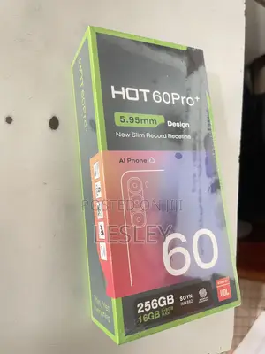 New Infinix Hot 60 Pro+ 256 GB Black