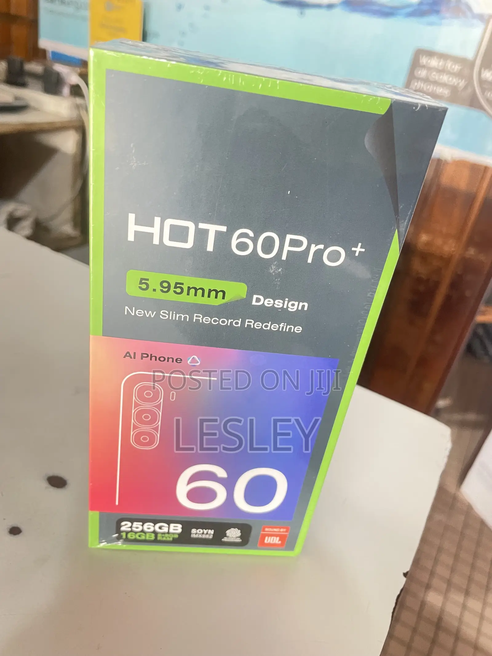 New Infinix Hot 60 Pro+ 256 GB Black