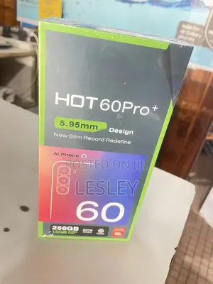 New Infinix Hot 60 Pro+ 256 GB Black