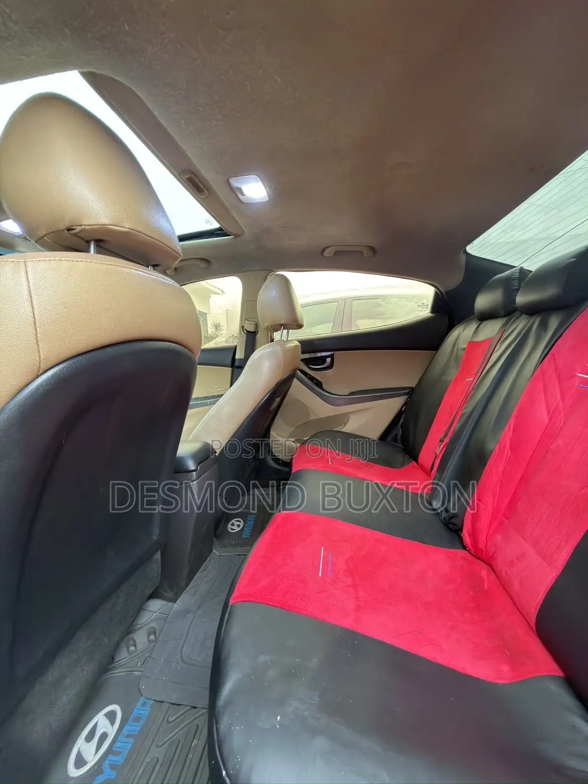 Hyundai Elantra Limited Sedan FWD (1.8L 4cyl 6A) 2013 Red