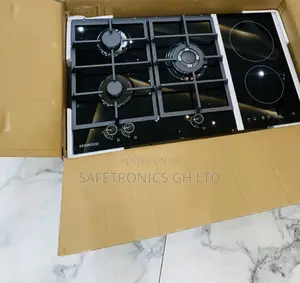 Newly Bulky Black Sleek Kenwood 3 Gas + 2 Electric Cooker / Hob
