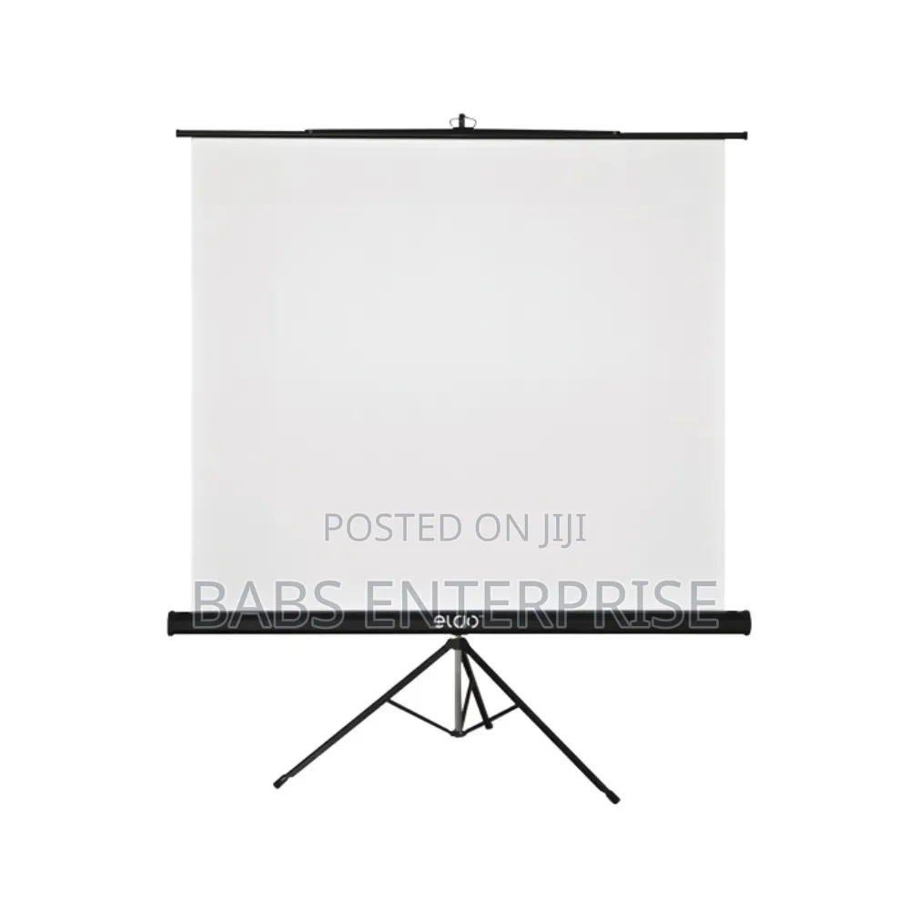 Tripod Screen 180*180 With 0.38 Matte White and B2-60 Housing