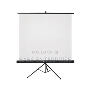 Tripod Screen 180*180 With 0.38 Matte White and B2-60 Housing