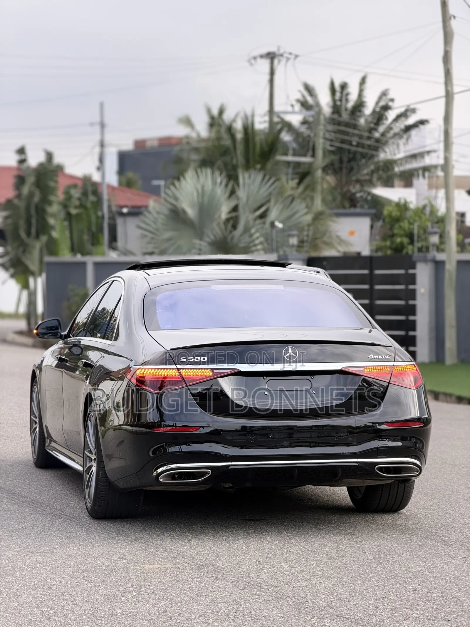 Mercedes-Benz S-Class S 580 4MATIC Sedan 2025 Black