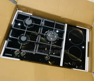 Just Order Black Kenwood 3 Gas + 2 Electric Cooker / Hob