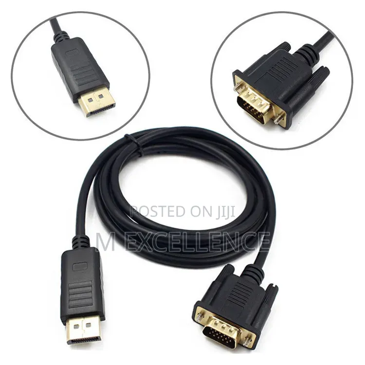 Dp to Vga Line Cable for Computers - Vga Converter