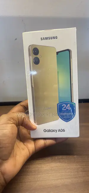 New Samsung Galaxy A06 128 GB Gold