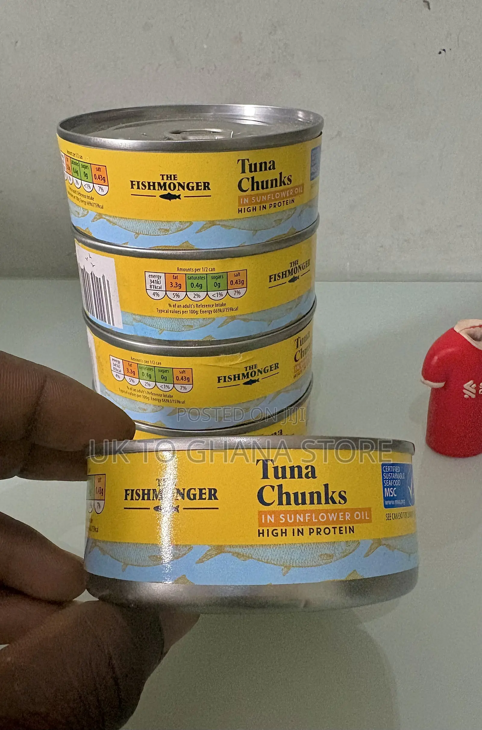 Tuna Chunks in Sunflower Oil