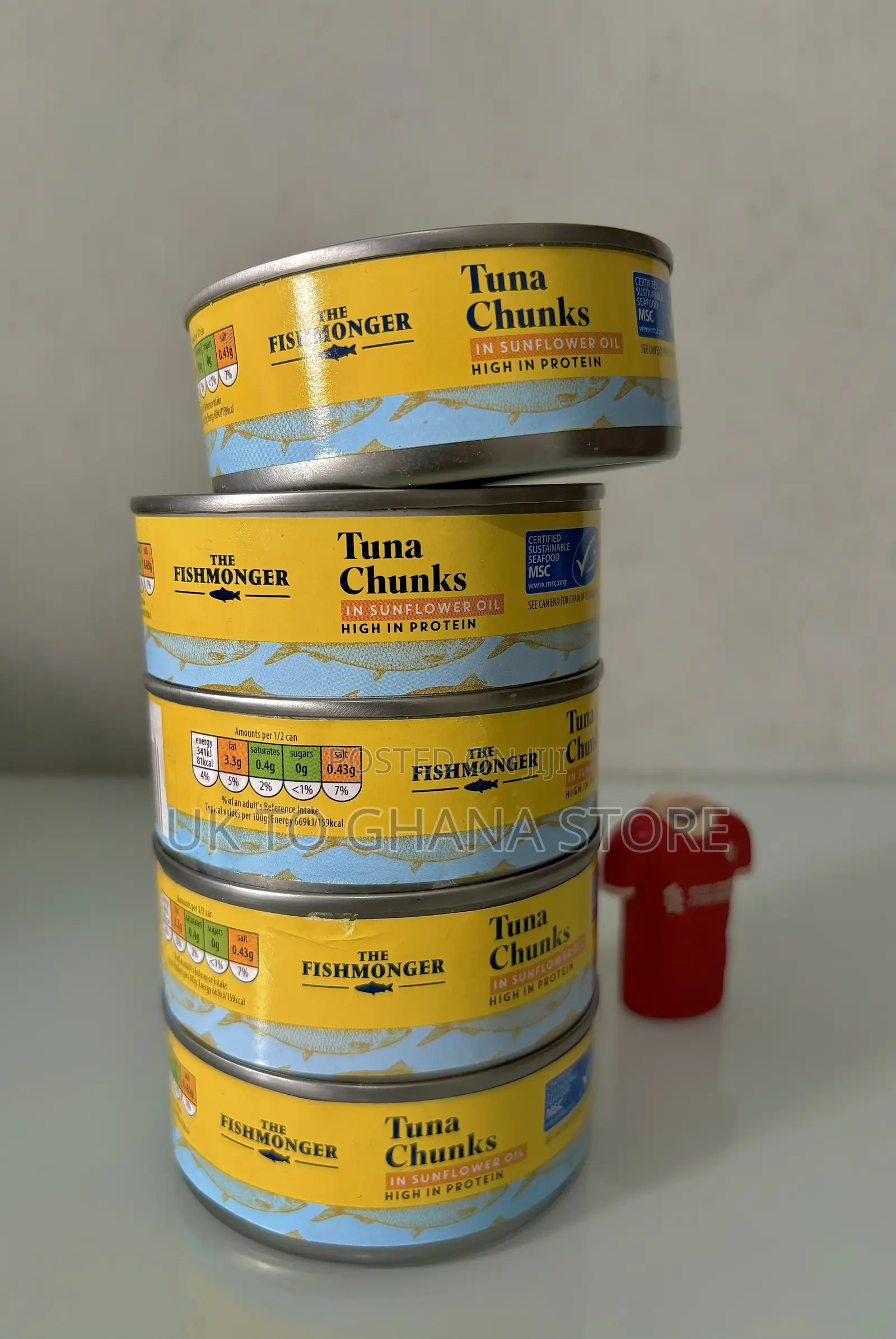 Tuna Chunks in Sunflower Oil
