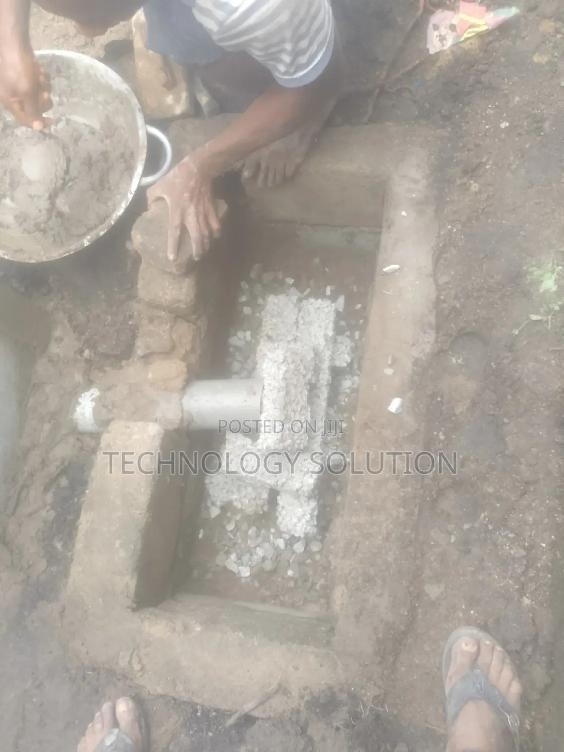 Wc, Biodigester and Bathroom