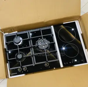 Fabulous Black Kenwood 3 Gas + 2 Electric Cooker / Hob