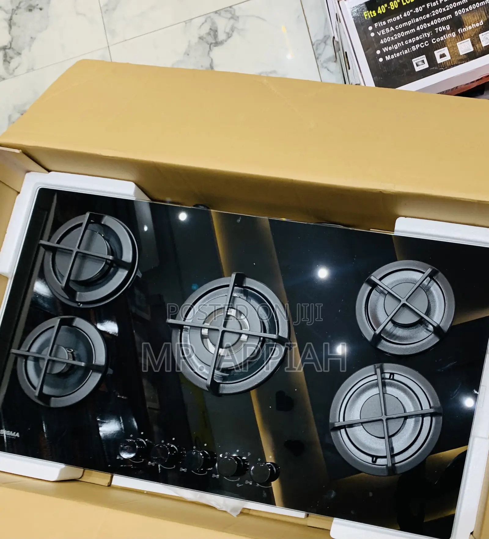 Choose Classic Kenwood 90cm 5 Gas Hob 