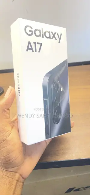 New Samsung Galaxy A17 128 GB Black