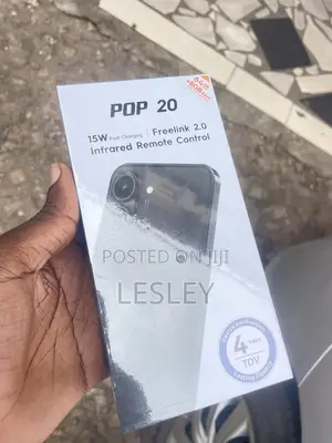 New Tecno Pop 20 64 GB Black