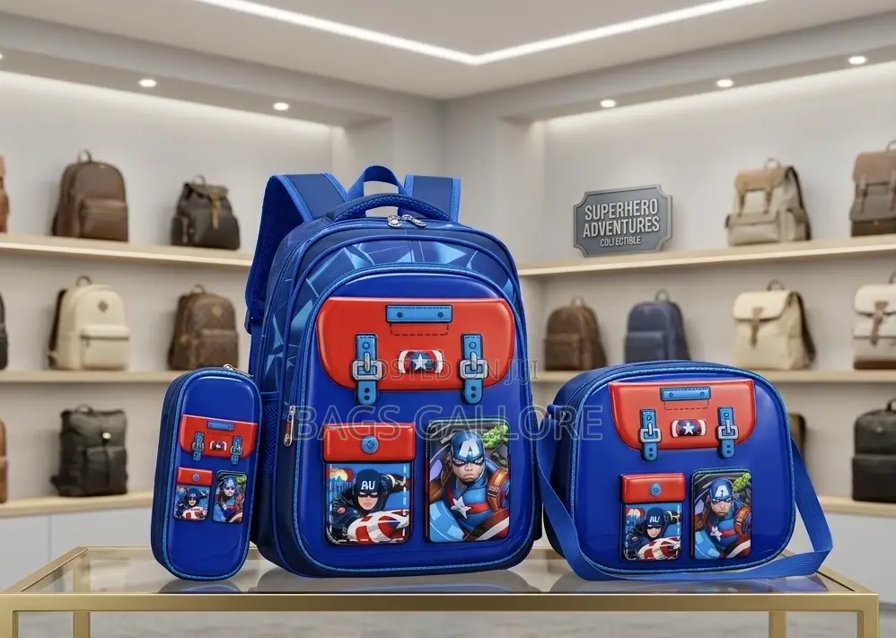 Boys Cartoons Bags for School