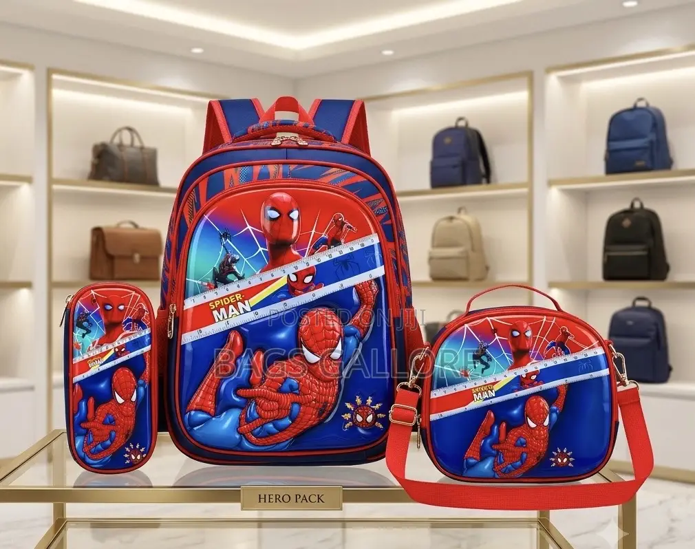 Boys Cartoons Bags for School