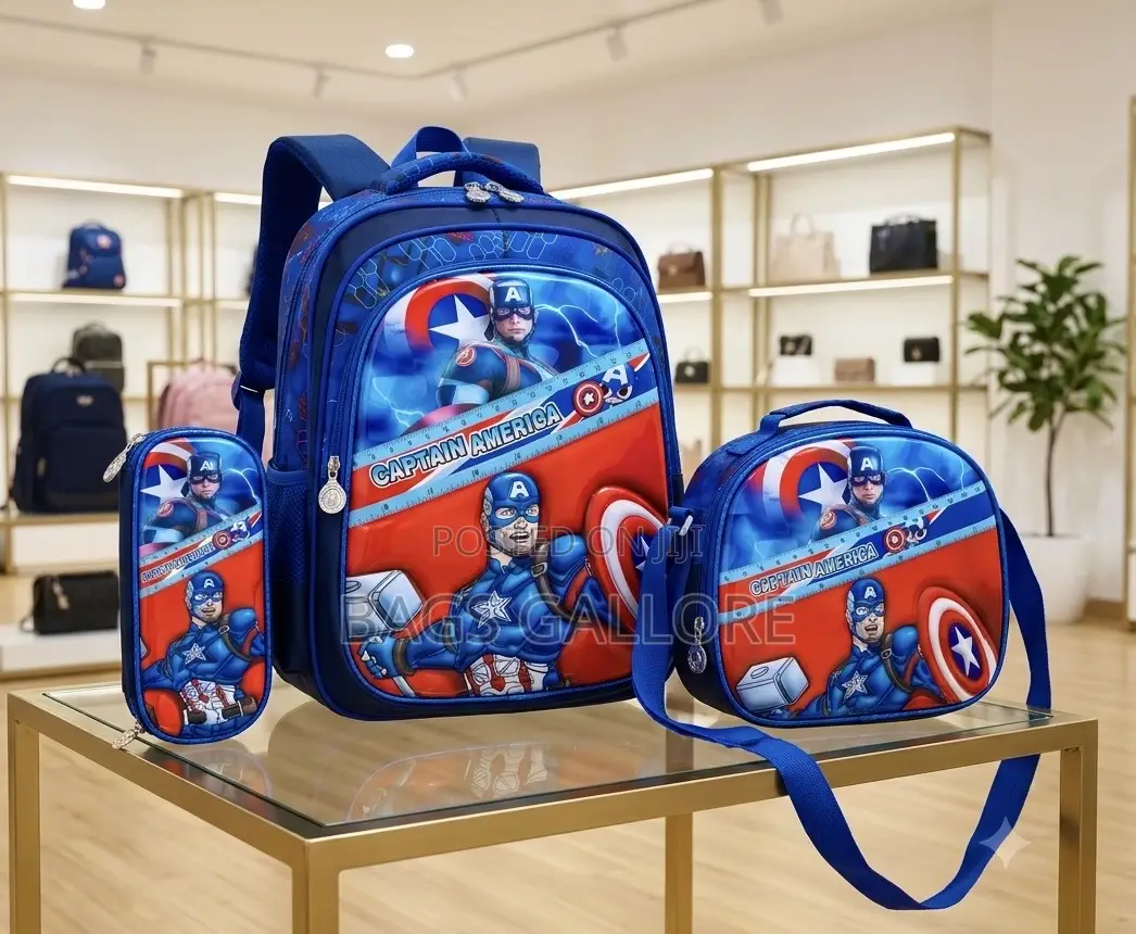 Boys Cartoons Bags for School