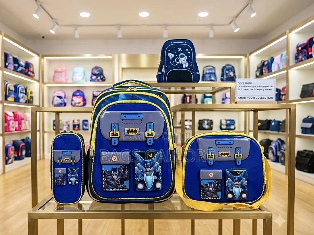 Boys Cartoons Bags for School