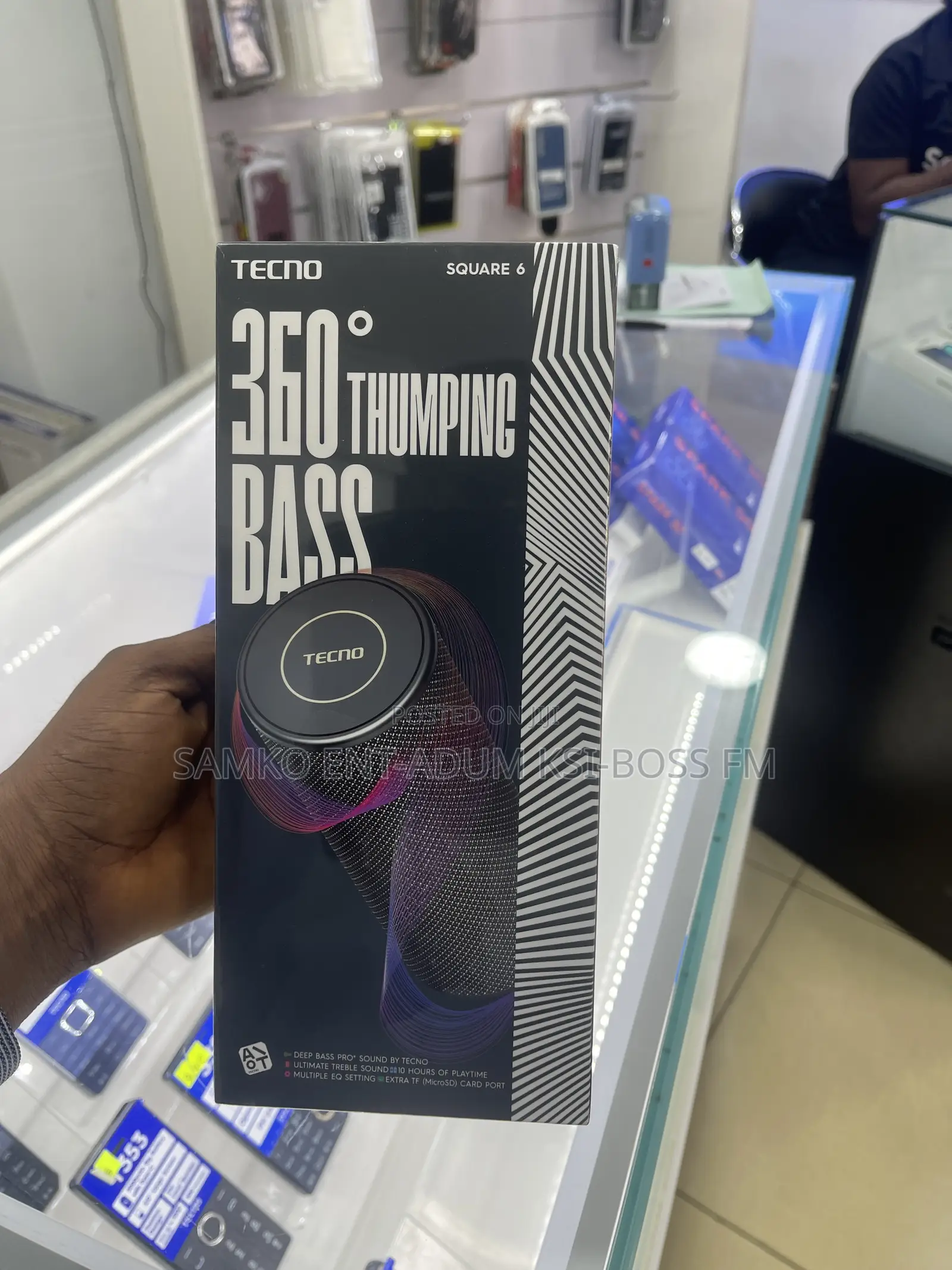 Tecno Square 6 360 Thumping Bass