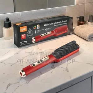 Raf Hot Brush Comb Hair Straightener(674220)