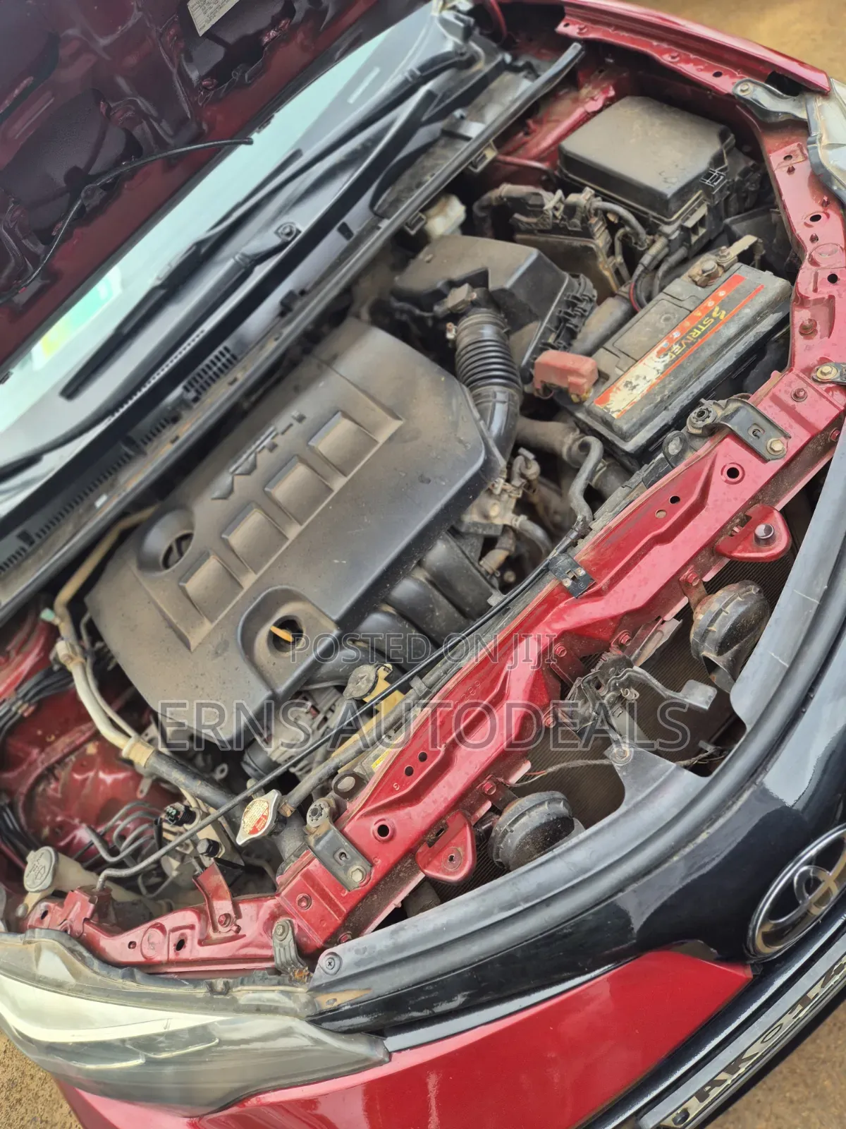 Toyota Corolla S 4dr Sedan (1.8L 4cyl CVT) 2016 Red