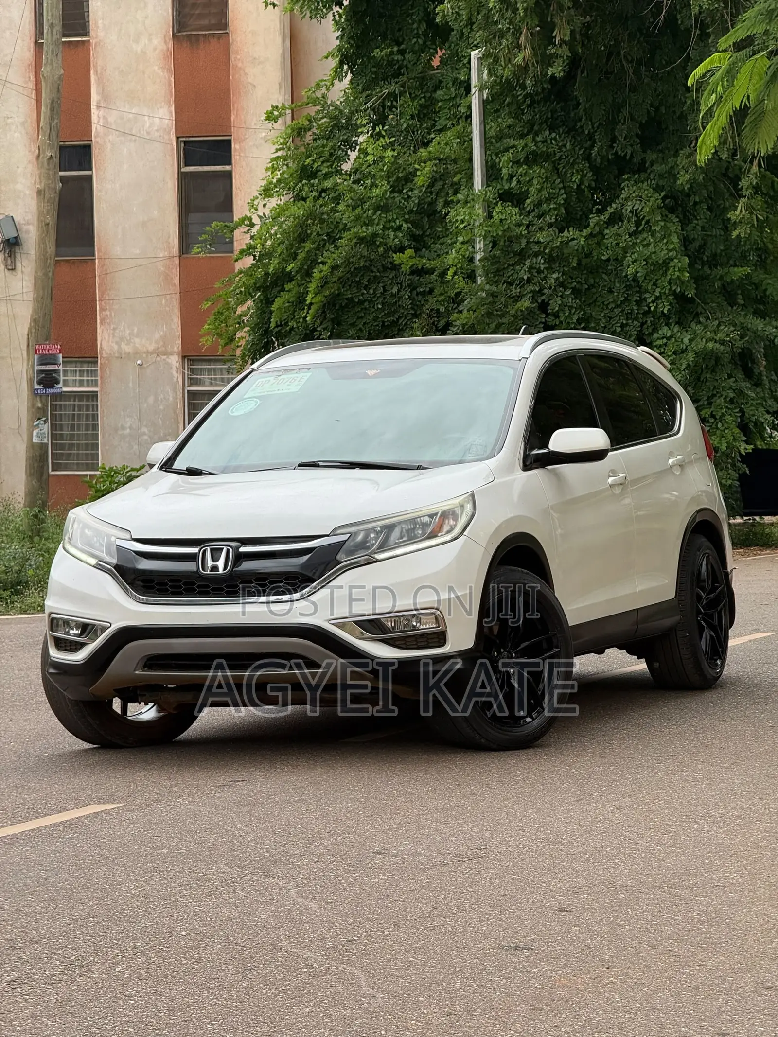 Honda CR-V EX-L 4dr SUV (2.4L 4cyl CVT) 2015 White
