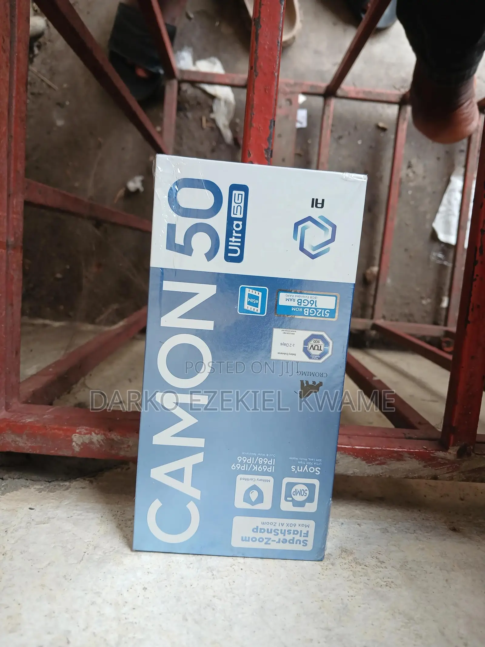 New Tecno Camon 50 Ultra 512 GB Black