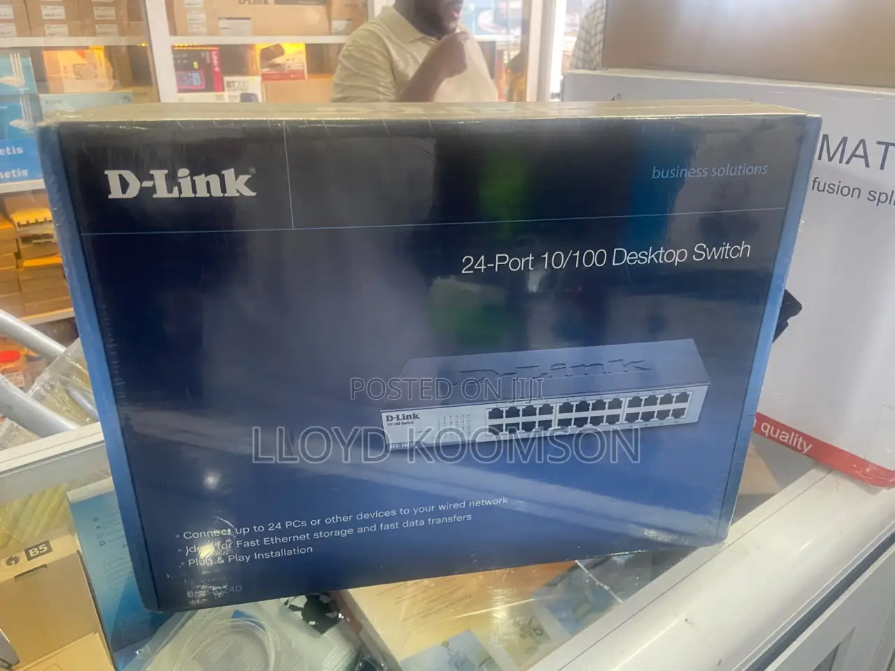 D-Link .Des-1024d. 24-Port Fast Ethernet Unmanaged Desktop Switch