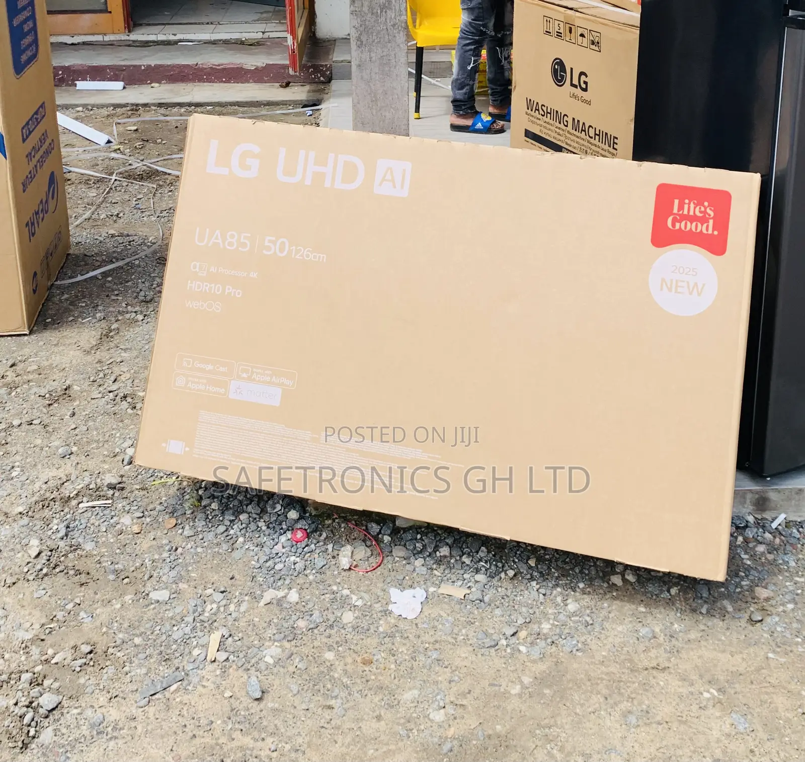 Secure Frameless Lg 50ua85 50-Inch Uhd Smart Tv 2025