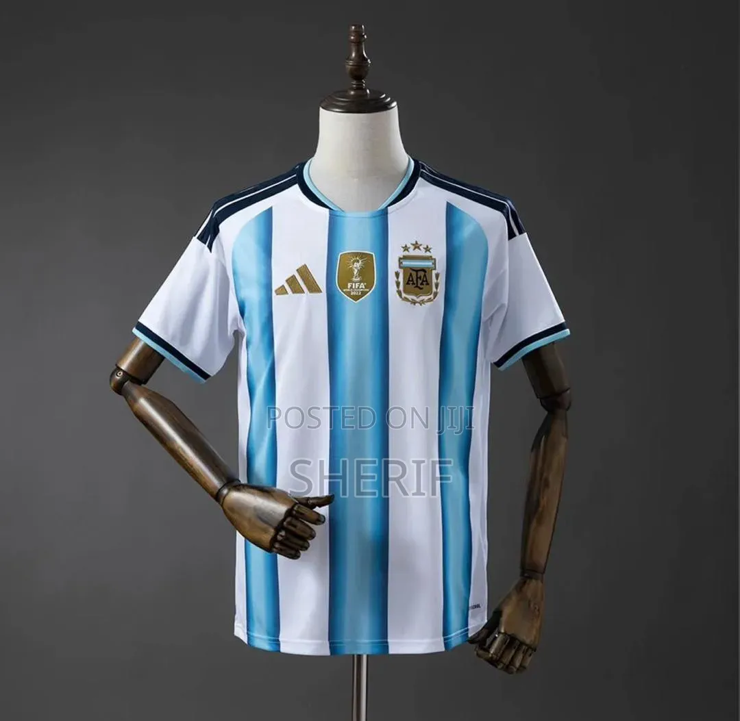 Argentina Home Jersey 2022/23 – Authentic World Cup Champions Edition