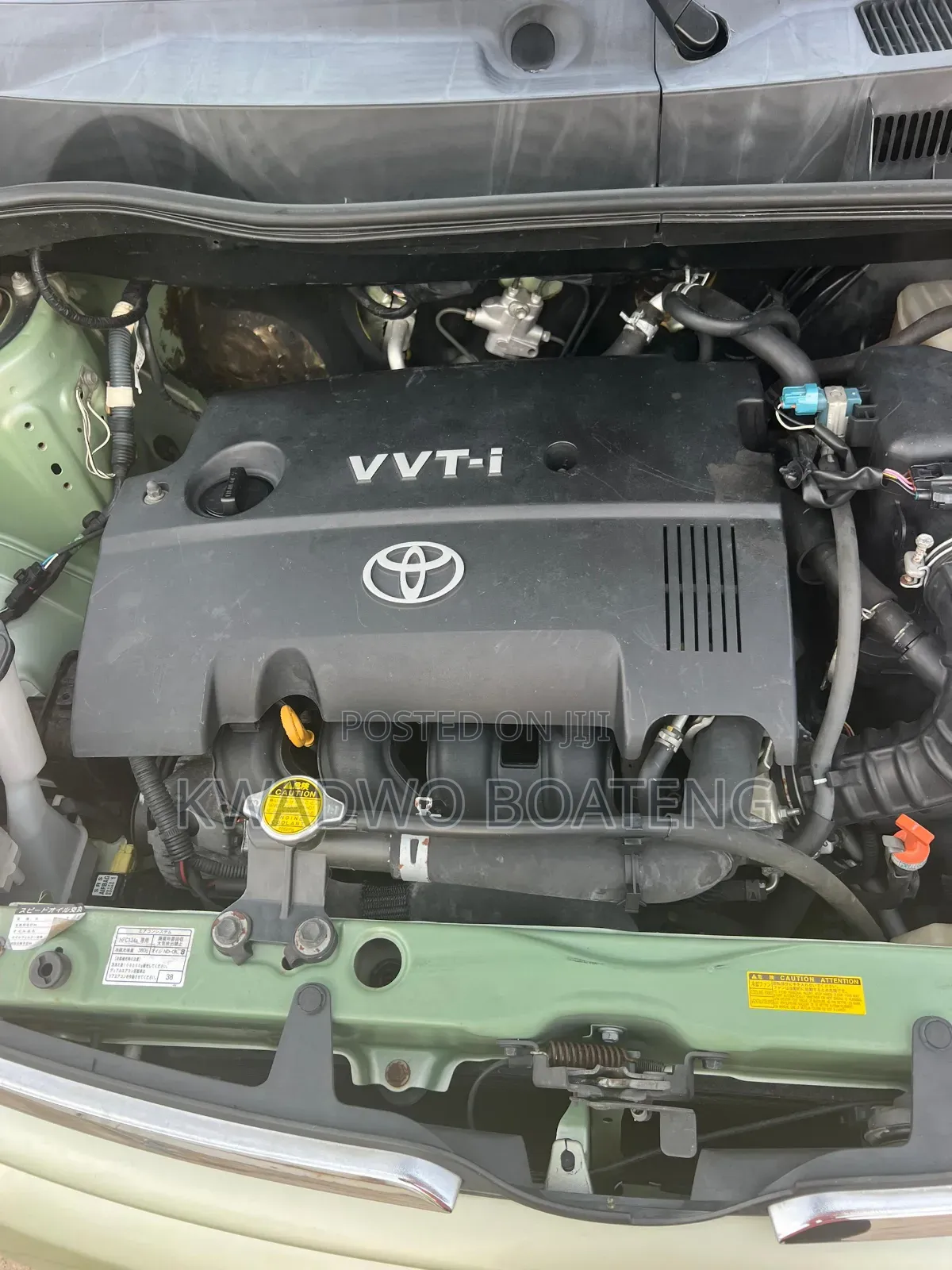 Toyota Sienta 1.5 AWD 2010 Green