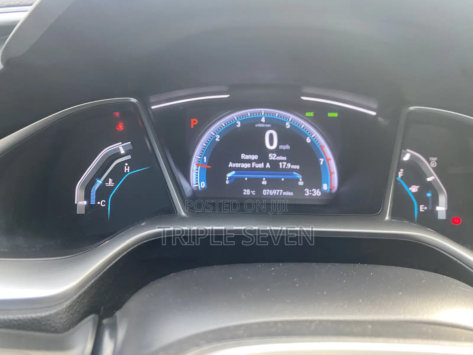 Honda Civic Touring Sedan 2019 White