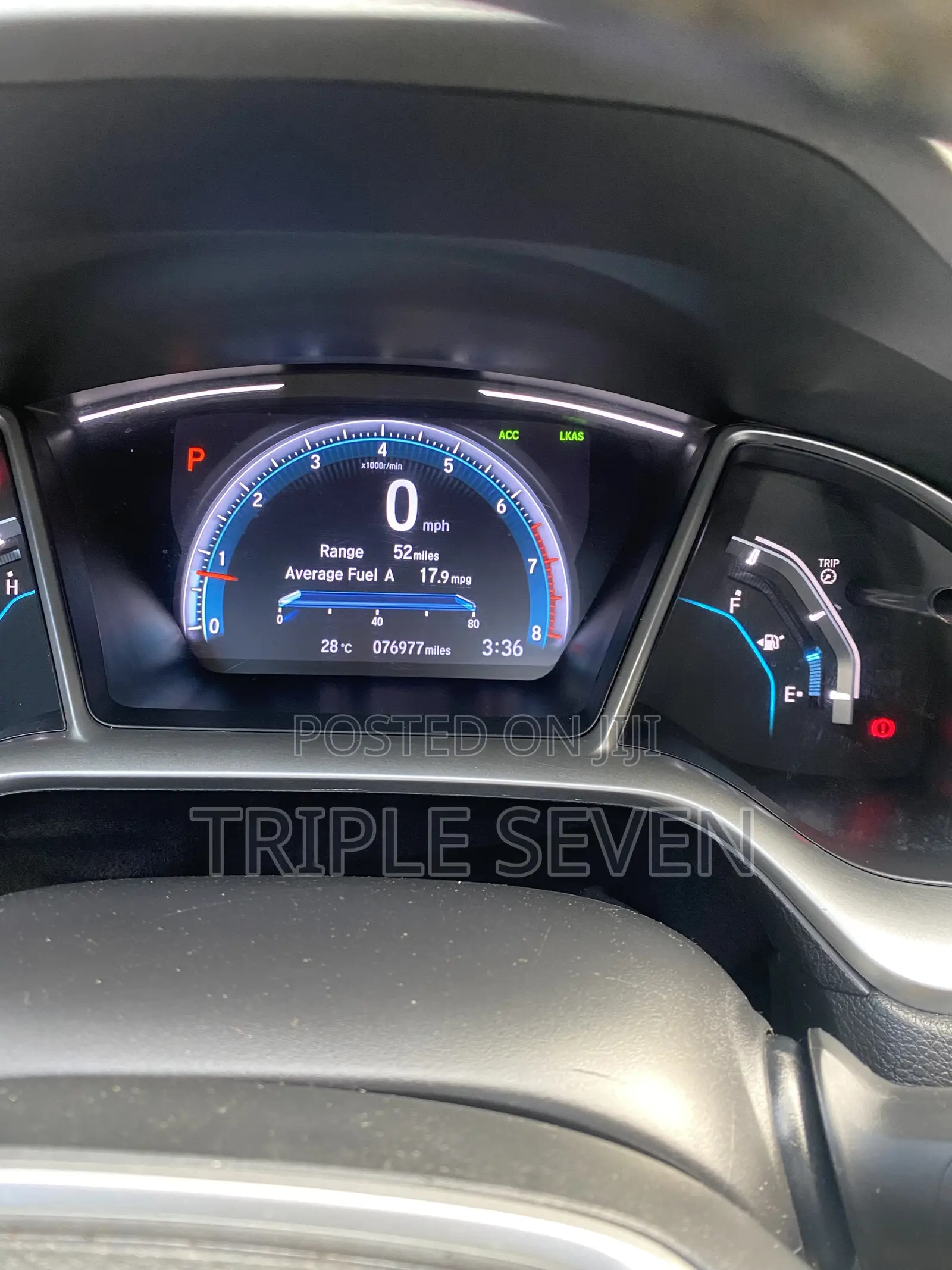 Honda Civic Touring Sedan 2019 White
