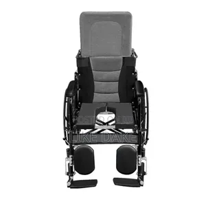 Premium Foldable Reclining Wheel Chair Adjustable With Commode