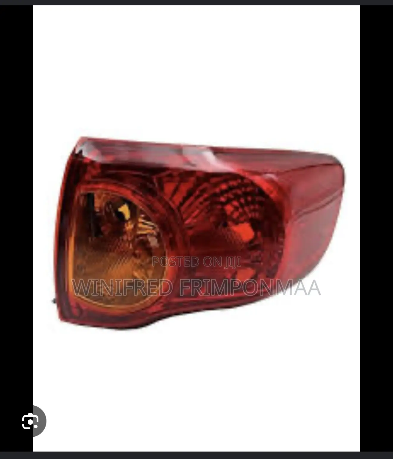 Toyota Corolla 2007,2008,2009 Tail Light