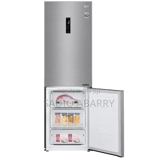 Lg Gc-B459nlhm Is a 374-Liter Premium Bottom-Freezer Refrigerator.