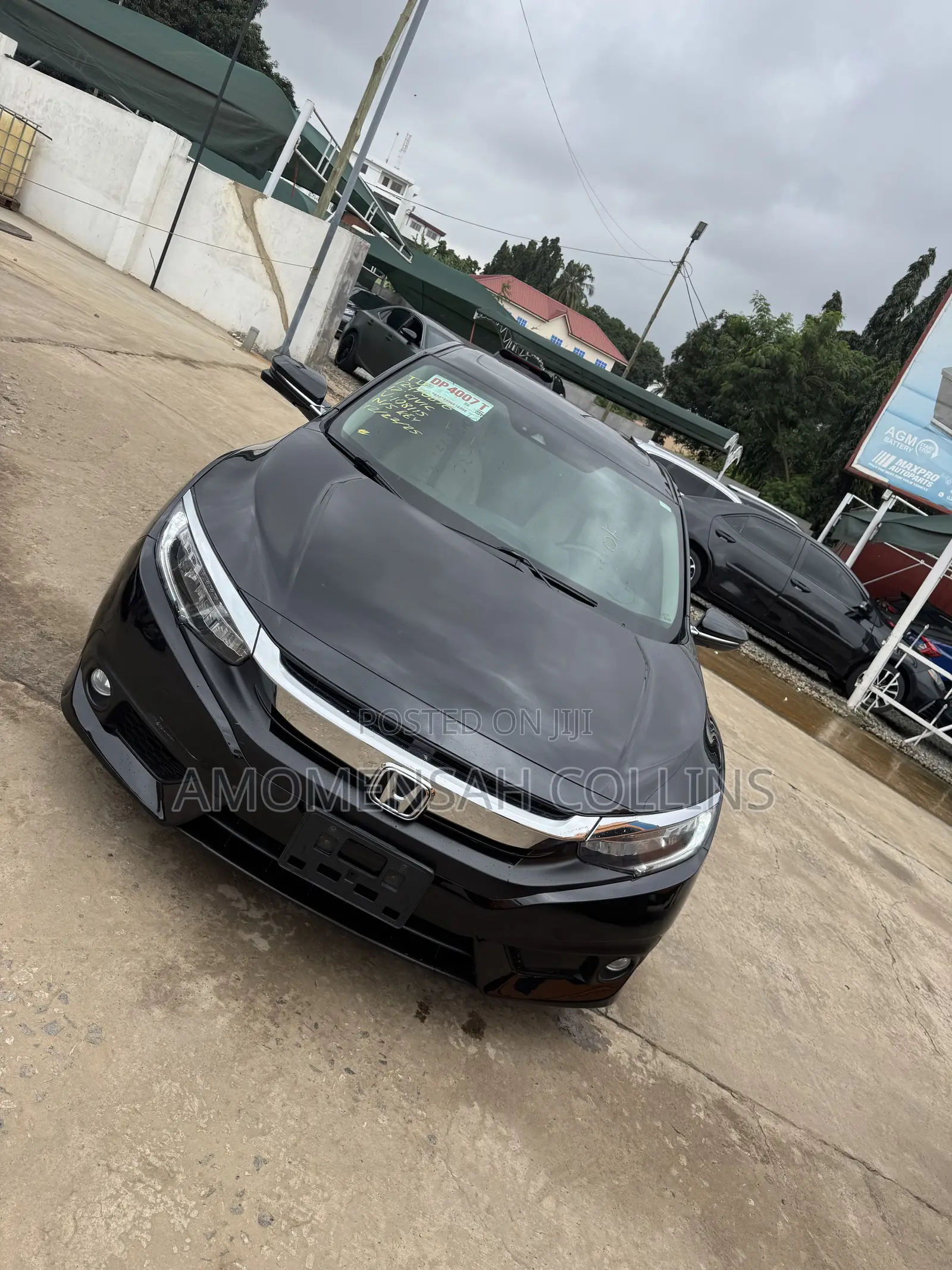 Honda Civic Touring 4dr Sedan (1.5L 4cyl) 2017 Black
