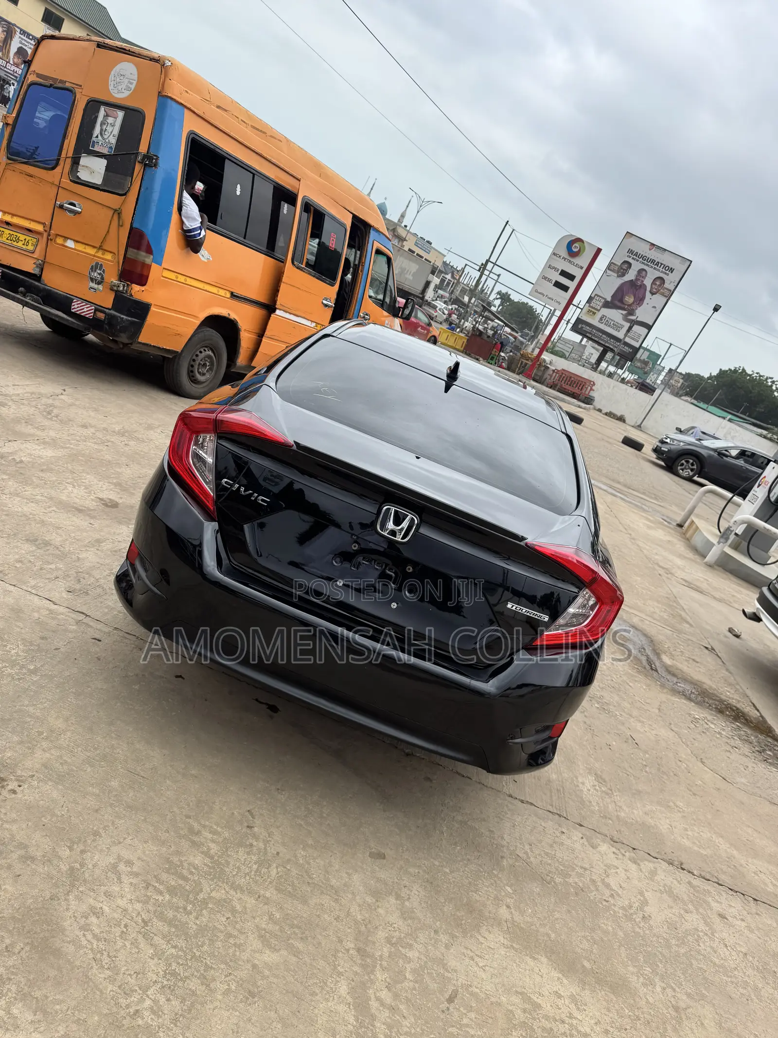 Honda Civic Touring 4dr Sedan (1.5L 4cyl) 2017 Black
