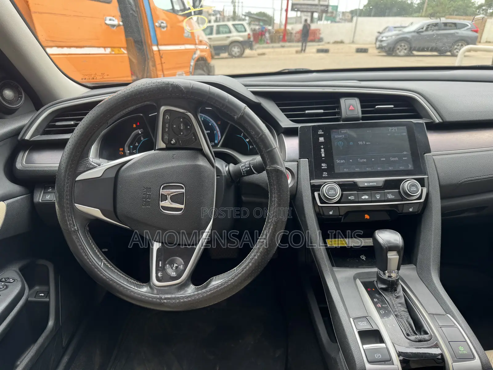 Honda Civic Touring 4dr Sedan (1.5L 4cyl) 2017 Black