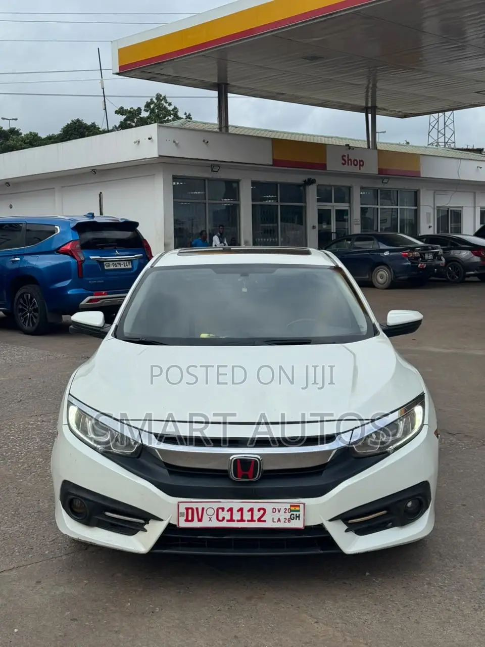 Honda Civic EX-L Sedan 2018 White