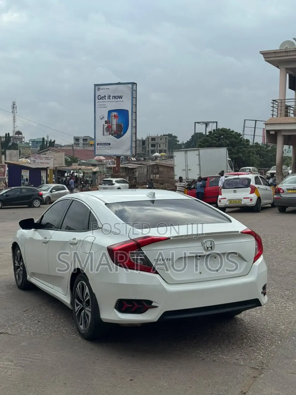Honda Civic EX-L Sedan 2018 White