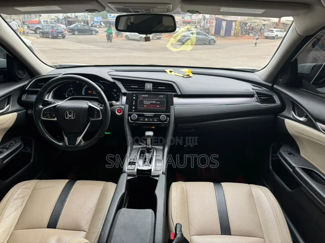 Honda Civic EX-L Sedan 2018 White
