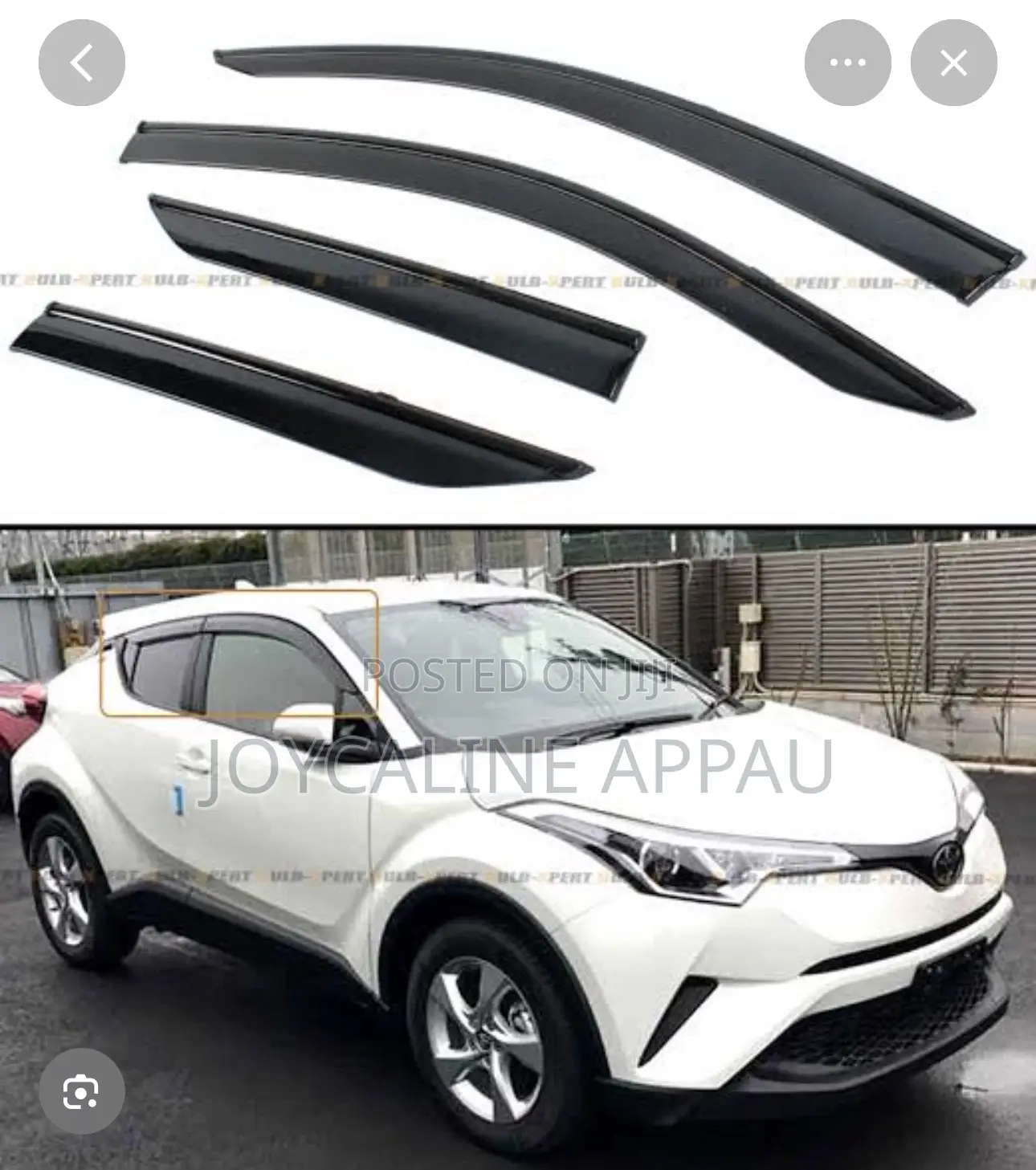 For Honda CHR 2017 to 2026 Original Window Shade Visor/Guard