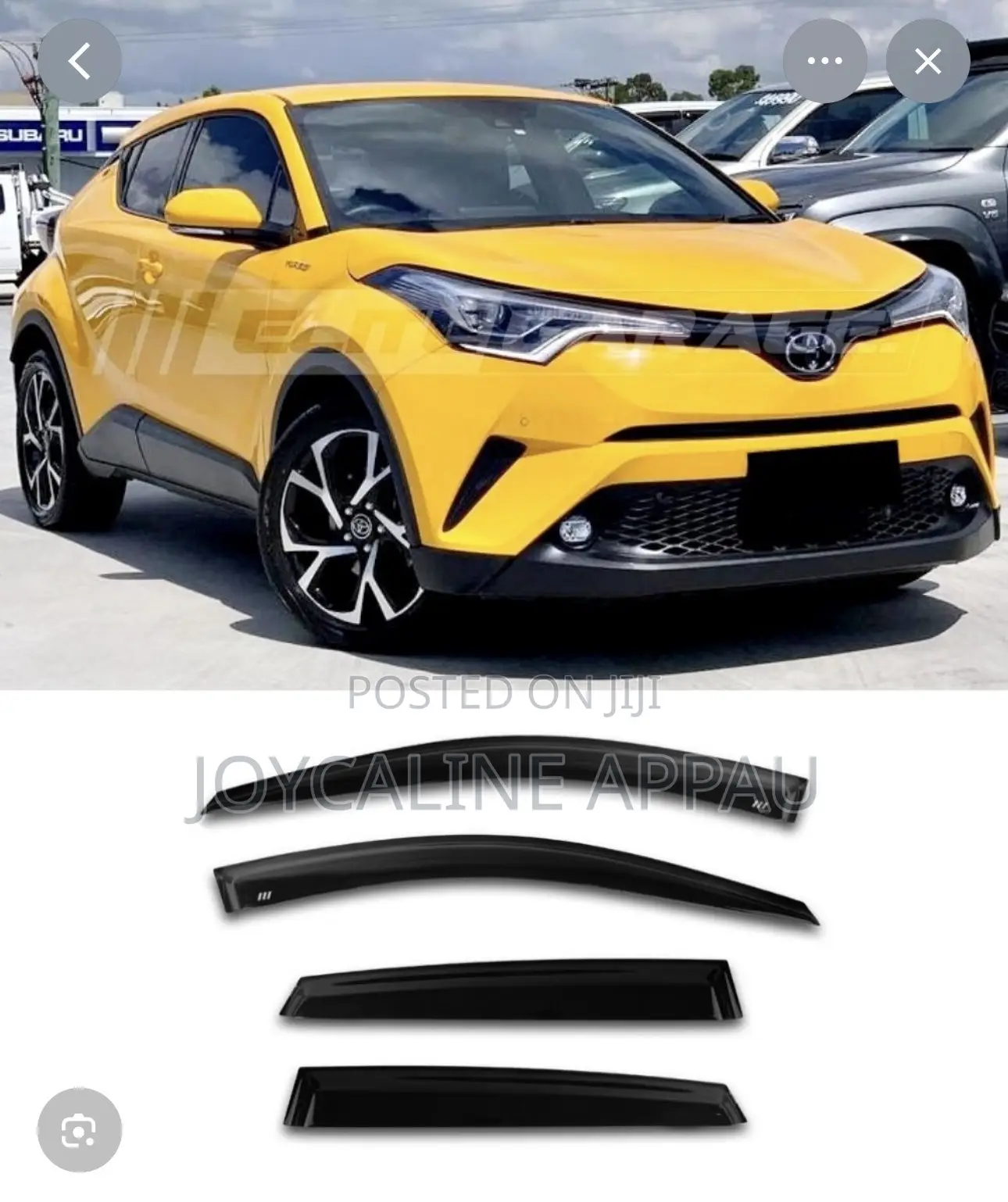For Honda CHR 2017 to 2026 Original Window Shade Visor/Guard