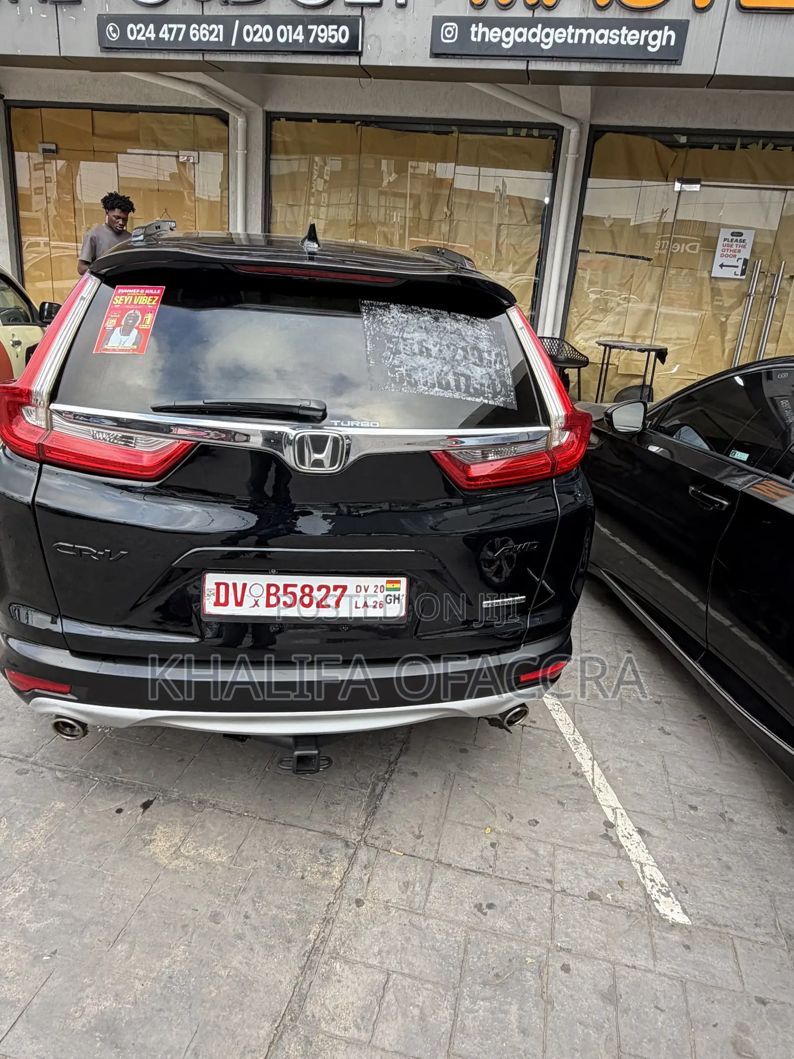 Honda CR-V Touring AWD 2018 Black