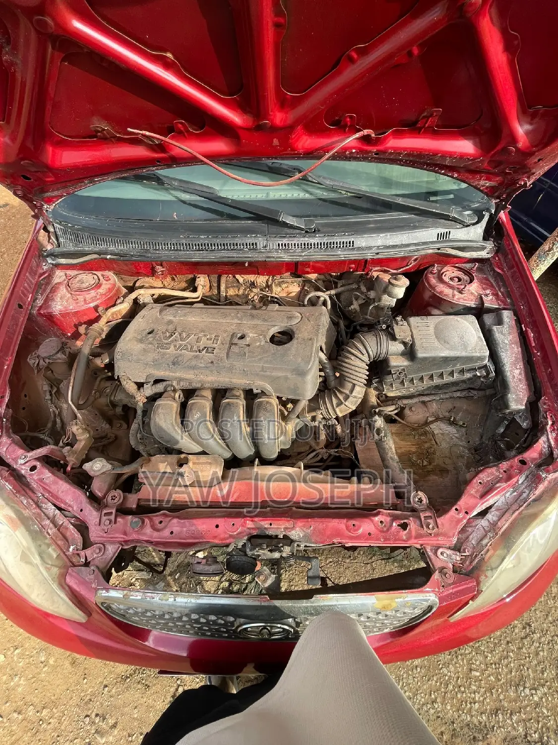 Toyota Corolla 2007 Red