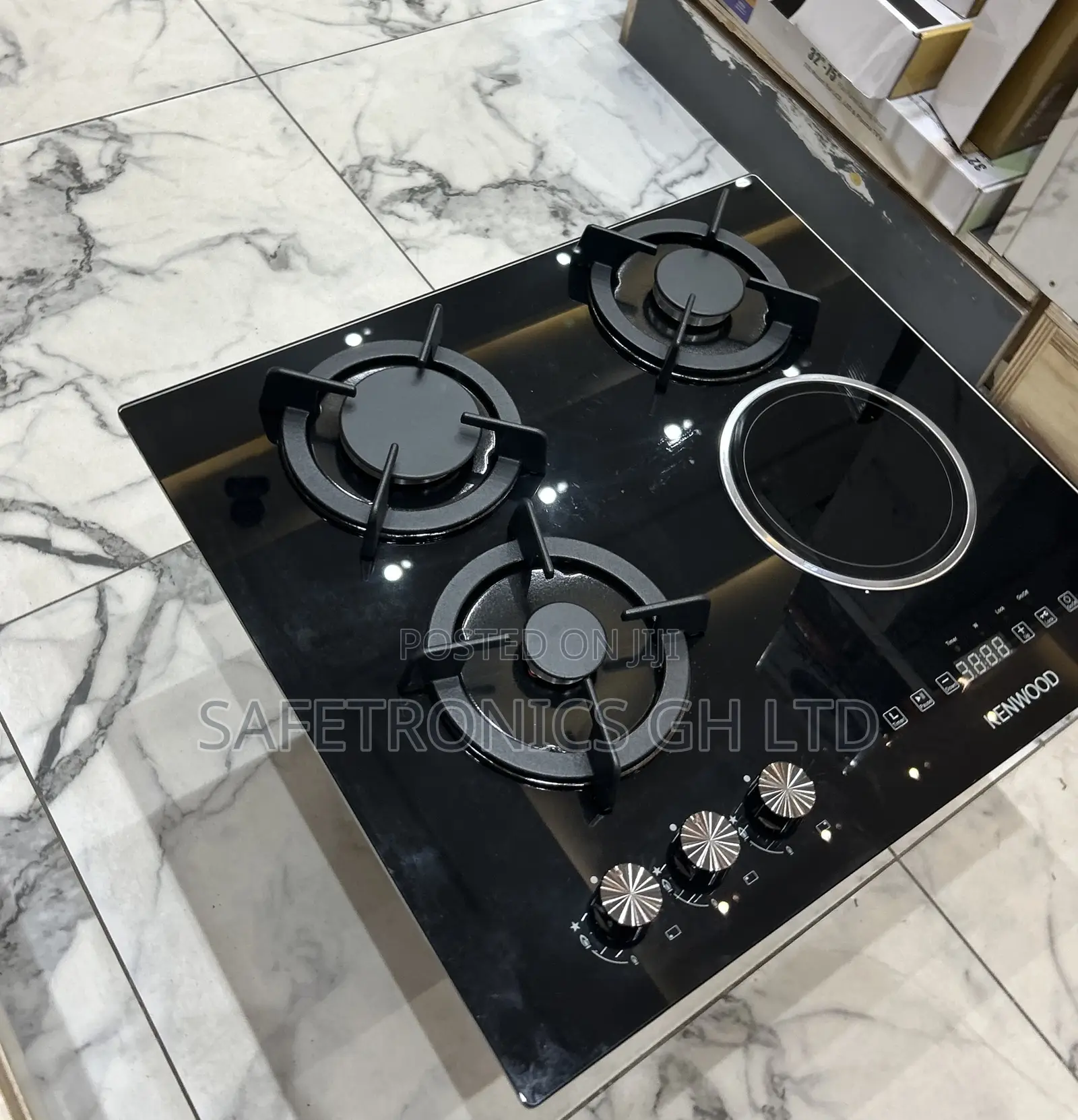 Brand New Kenwood 60cm Built-in 3 Gas + 1 Electric Burner Hob